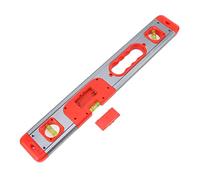ZAICOLER Professional Electronic Digital Level for Measurement, Data Lock Angle and Slope Conversion for Wood Processing and Cutting 18.9x2.8x0.8in (Red)