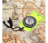 ZAICOLER Professional Multifunctional Compass for Outdoor, Lightweight Hiking Backpacking Compass for Kids, Camping Hunting Survival, Portable Handheld for Men and Kids, Acrylic 4.1x2.4x0.6 Inches