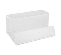 ZAICOLER Record Holder, Record Storage Record Display Stand Album Cover No Assembly Required Simple Clear Acrylic Tabletop Album Now Playing Holder Rack for Music Lovers Player Accessory