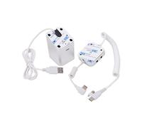 ZAICOLER Remote Control Anti Theft Cell Phone Holder, 95-120dB Security Alarm Stand for Cell Phone Charging, PC Material (Type-C)