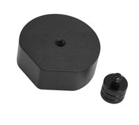 ZAICOLER Satellite Tripod Adapter, Aluminum Alloy 1/4 Inch Threaded Mount for Rectangular Dish, with Fixing Clamp, Ideal for Outdoor Camping RV Travel