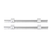 ZAICOLER SBR12 Linear Bearing Rail Metal Guide Set Durable Precision for Automatic Machines 2pcs 500mm 12MM