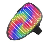 ZAICOLER Shining LED Face Transforming Cover with 50 Display Modes for Events and Gatherings Long Lasting Battery USB Rechargeable
