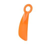 ZAICOLER Shoe Horn Portable Fine Workmanship Shoe Spoon for Household Travelling Men Women Elderly Pregnant Children ABS 5.5"x1.6" (Orange)