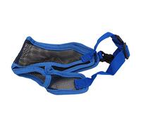 ZAICOLER Short Snout Breathable Mesh Dog Muzzle Adjustable for Bulldog Chihuahua Prevent Biting Training 1 X Dog Muzzle (L)