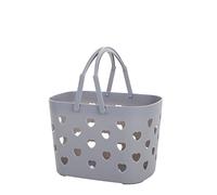 ZAICOLER Shower Caddy Dorm, Portable Plastic Shower Caddy Basket, Large Capacity, Grey