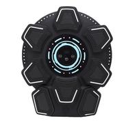 ZAICOLER Smart Boxing Machine Wall Target 6+2 Strike Zone Design 9 Adjustable Speed Levels LCD Screen Music Punching Machine with Bluetooth RGB for Adults Gym Training Fitness (Black)