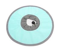 ZAICOLER Soft Cat Recovery Collar, Adjustable Elizabethan Collar, Polyester Pet with Soft Padding, Ideal for Cats, Puppies After Surgery (L)