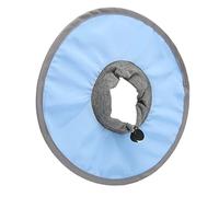 ZAICOLER Soft Cat Recovery Collar, Adjustable Elizabethan Collar, Polyester Pet with Soft Padding, Ideal for Cats, Puppies After Surgery (L)