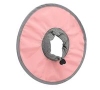 ZAICOLER Soft Cat Recovery Collar, Adjustable Elizabethan Collar, Polyester Pet with Soft Padding, Ideal for Cats, Puppies After Surgery (L)