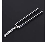 ZAICOLER Stainless Steel Tuning Fork for Stringed Instruments A-Tune 440HZ for Musicians Material: Silver