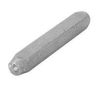 ZAICOLER Star Shaped 6mm Punch Stamp for Metal Plastic Leather, Durable Steel Stamp for DIY Craft Enthusiasts, for Marking Objects, 2.5" Length