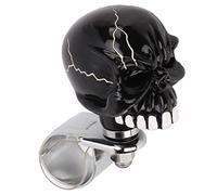 ZAICOLER Steering Wheel Spinner Knob, Cool Skull Shape with Comfortable Grip for Cars, Trucks, and Boats - 1 Unit (Black)