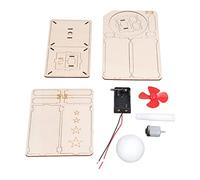 ZAICOLER Students Science Assembly Toy, Suspension Blowing Ball Model Kit with Cut Wood for Kids Educational STEM Learning