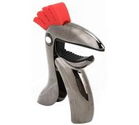 ZAICOLER Stylish Bird Shape Guitar Lightweight Zinc Alloy Fast Fret Conversion for Folk Pop Music Bright Black (Glossy Black)