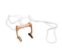 ZAICOLER Swimming Nose Plugs High Performance Nose Clip with Adjustable Strap for Diving Beginners, Clip for Ear Pressure Balance Training (Gold)