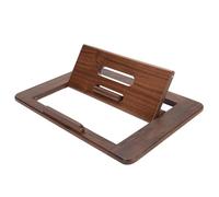 ZAICOLER Tablet Laptop Desktop Stand 2 Angle Settings Foldable Tablet Drawing Holder Stand with Walnut Wood Construction Reinforced Design and Exquisite Workmanship for Home Working