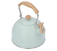 ZAICOLER Tea Kettle, 2.5 Liter Whistling Tea Kettle Stainless Steel Green with Cool Grip Pot Stovetop for Kitchen Use, Universal
