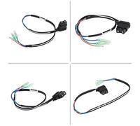 ZAICOLER Tilt Trim Switch Assembly Fit for Outboard Remote Control Box - Durable Aftermarket Replacement Part for Power Trim Function in Black - 1 Unit