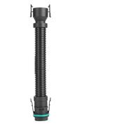 ZAICOLER Turbo Air Filter Pipe Durable Replacement Fit for BMW 1 3 4 5 6 7 Series Black 1 Unit