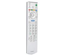 ZAICOLER Universal TV Remote Control for High-Definition LED TV Lightweight Durable Replacement Remote Ideal for Seniors and Kids Silver 1 Unit