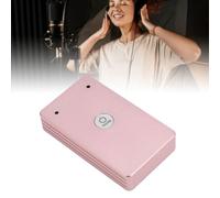 ZAICOLER USB Microphone, Desktop Computer Mic, Plug and Play, Dual Channel 360° Omnidirectional Pickup Magnetic Microphone, Pick Up Voice 3 Meter for Online Calls, Recording Video (Rose Gold)