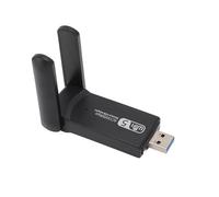 ZAICOLER USB3.0 WiFi Adapter High Speed AC1300Mbps Dual Band Network Adapter for 11 10 OS X Black 1 Unit