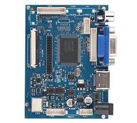 ZAICOLER VGA 2AV Reversing Driver Board, 9V-24V Wide Voltage Input with 1 Way 1.2 IC Support, for 7inch AT070TN92 LCD Display