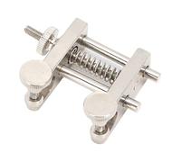ZAICOLER Violin Edge Clamp, Durable Luthier Tool for Crack Repair, Suitable for Viola and Cello, Metal Construction, 1 Unit (Silver)