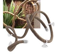 ZAICOLER Vivarium Decoration, Reptile Climbing Branch with Reptile Climbing Branch Crested Gecko Accessories Accessories for (L)