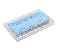 ZAICOLER Watch Band Link Cotter Pin Assortment, Watch Cotter Pin 6-23mm Cotter Pin Link Pin Watch Strap Connector Strap Link Pin Watch Repairing Accessory