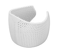 ZAICOLER White Plaid Hijab Hair Grip Band for Women Working Out At School Office Running Errands,Secures Hijab Firmly All Day No Slip,Skin Friendly Nylon Velvet Blend
