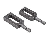 ZAICOLER Wire Knotter Tool 2pcs Ergonomic Electric Drill Twisting Tool for Construction Fencing Iron Material