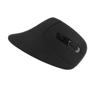 ZAICOLER Wired Vertical Mouse, 4 Level Adjustable DPI with LED Indicator, Silent Click Buttons, Ergonomic Mouse for Wrist Arm Relief, Ideal for Office & Library Long Hour Computer Work