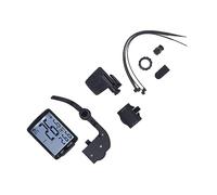 ZAICOLER Wireless Speedometer LED Backlit Black Cycling Odometer for of Bike Handlebars, ABSPower Supply Mode