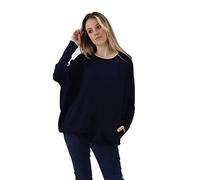 Zaif & Hari Ladies Italian Knitted Oversized Batwing Plait Back Jumper Women Angora Wool Top Plus Size