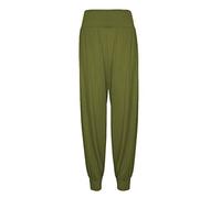 Zaif & Hari Ladies Plain Harem Pants Cuffed Bottom Womens Girls Ali Baba Long Baggy Trousers Leggings Plus Size 8-26 (L/XL (16-18), Khaki)