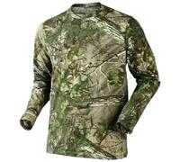 Zaif & Hari Mens Camo T-Shirt Camouflage Real Tree Jungle Forest Print Long Sleeved Tshirt Top Outdoor Hunting Shooting Camo Real Tree Woods Plus Sizes S M L XL 2XL 3XL 4XL 5XL(5XL)