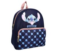 STITCH Independent Backpack by Disney Lilo and Stitch - School Bag for Boys | School | Leisure - Colour Dark Blue - Size 30 x 25 x 10 cm, dark blue, One Size