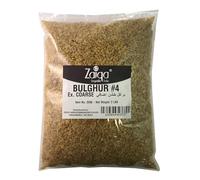 Zaiqa Bulgur Wheat #4 | Easy to Prepare, Delicious to Taste, 100% Whole Durum Wheat | Good for Nutritious Quick Side Dishes, Pilafs & Soups | Also a Rice Alternative - 2 LBS (No. 4 - Ex. Coarse Grain)