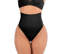 ZAIQUN High-Waisted Tummy Control Girdles Pants-- Women's Compression Shorts Knickers, Firm Control Body Shaper to Suck in Tummy Black