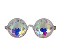 ZAIQUN Kaleidoscope Rainbow Women Men Rave Glasses Sunglasses Glasses