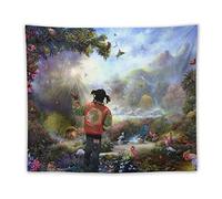 ZAIRUIKE Funny Meme Tapestry Chief Keef in The Garden of Eden Tapestry, Wall Hanging, Funny College Room Hostel Decorations Bedroom Living Room Dorm Decor 60x51in