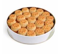 Zaitoune Date Maamoul - 250 g | Middle Eastern Buttery Date-Filled Biscuits in a Beautiful Gift Tin | Luxury Authentic Arabic Pastry with Dates | Traditional Recipe & Handmade in Turkey