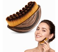 ZAIZAH New Lymphatic Drainage Face Brush - Ergonomically Designed Dry Textured for Face & Neck, Lymphatic Contour Brush for Glowing Skin, Soft Fine Bristle to Relieve Fatigue