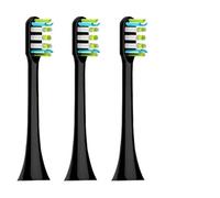 ZAIZAI Soocas Xiaomi Mijia Soocare X3 Replacement Toothbrush Heads for Xiaomi Mijia Soocas Soocare X3 Electric Toothbrush, 1 Count, White, Soft, Nylon Bristles, 3 Pack