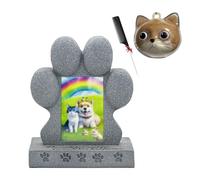 ZaiZaiSMao Dog Passing Away Gifts with Pet Hair Keepsake, Dog Shadow Box Memorial with Photo Frame Slot and Pet Hair Collector for Away Sympathy Gifts