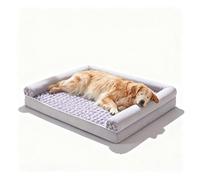 ZaiZaiSMao Great Dane Dog Bed Egg-Crate Memory Foam, Kennel Pad Removable Washable Cover and Non-Slip Bottom, Washable Dog Bed,XL（105 * 75 * 20cm）