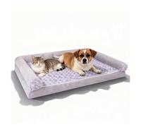 ZaiZaiSMao Great Dane Dog Bed Egg-Crate Memory Foam, Washable Dog Bed Removable Washable Cover and Non-Slip Bottom, Dog Furniture,XXL（120 * 90 * 20cm）