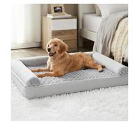 ZaiZaiSMao Indestructible Dog Bed with Egg FoamSupport, Great Dane Dog Bed Non-Slip Bottom and Removable Cover, Dog Mattress,XL（105 * 75 * 20cm）